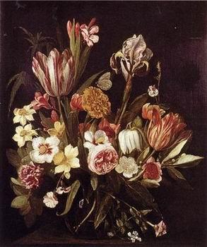unknow artist Floral, beautiful classical still life of flowers 017 France oil painting art